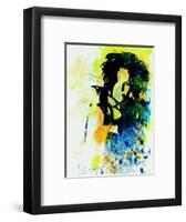 Legendary Ani Difranco Watercolor-Olivia Morgan-Framed Art Print