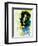 Legendary Ani Difranco Watercolor-Olivia Morgan-Framed Art Print