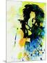 Legendary Ani Difranco Watercolor-Olivia Morgan-Mounted Art Print