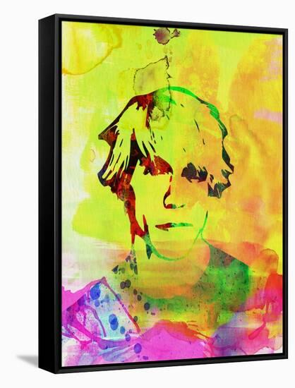 Legendary Anthony Kiedis Watercolor-Olivia Morgan-Framed Stretched Canvas