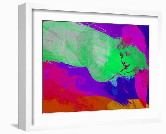 Legendary Audrey Watercolor-Olivia Morgan-Framed Art Print