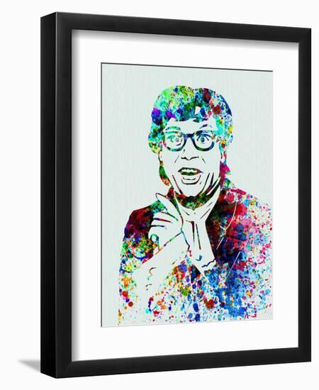 Legendary Austin Powers Watercolor-Olivia Morgan-Framed Art Print