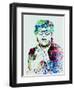 Legendary Austin Powers Watercolor-Olivia Morgan-Framed Art Print