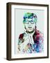 Legendary Austin Powers Watercolor-Olivia Morgan-Framed Art Print