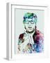 Legendary Austin Powers Watercolor-Olivia Morgan-Framed Art Print