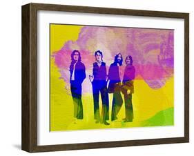 Legendary Beatles Watercolor-Olivia Morgan-Framed Art Print