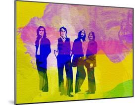 Legendary Beatles Watercolor-Olivia Morgan-Mounted Art Print