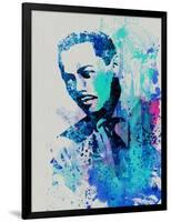 Legendary Billy Eckstine Watercolor-Olivia Morgan-Framed Art Print