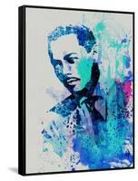 Legendary Billy Eckstine Watercolor-Olivia Morgan-Framed Stretched Canvas