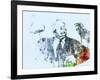 Legendary Birds Watercolor-Olivia Morgan-Framed Art Print