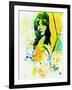 Legendary Bjork Watercolor I-Olivia Morgan-Framed Art Print