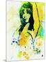 Legendary Bjork Watercolor I-Olivia Morgan-Mounted Art Print