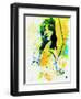 Legendary Bjork Watercolor I-Olivia Morgan-Framed Art Print