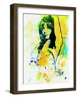 Legendary Bjork Watercolor I-Olivia Morgan-Framed Art Print