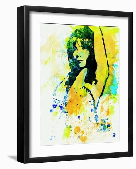 Legendary Bjork Watercolor I-Olivia Morgan-Framed Art Print