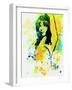 Legendary Bjork Watercolor I-Olivia Morgan-Framed Art Print