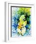 Legendary Bjork Watercolor II-Olivia Morgan-Framed Art Print