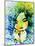 Legendary Bjork Watercolor II-Olivia Morgan-Mounted Art Print