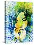 Legendary Bjork Watercolor II-Olivia Morgan-Stretched Canvas