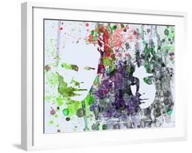 Legendary Blade Runner Watercolor-Olivia Morgan-Framed Art Print