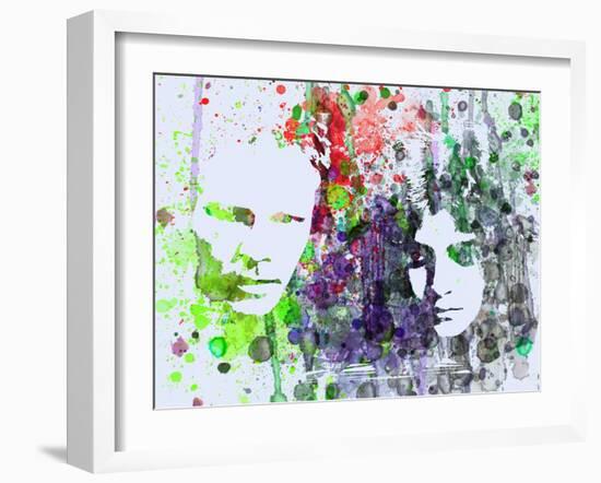 Legendary Blade Runner Watercolor-Olivia Morgan-Framed Art Print