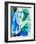 Legendary Blondie Watercolor-Olivia Morgan-Framed Art Print