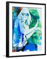 Legendary Blondie Watercolor-Olivia Morgan-Framed Art Print