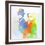 Legendary Blues Brothers Watercolor-Olivia Morgan-Framed Art Print