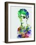 Legendary Bob Dylan Watercolor-Olivia Morgan-Framed Art Print