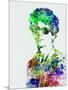 Legendary Bob Dylan Watercolor-Olivia Morgan-Mounted Art Print