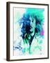 Legendary Bob Marley Watercolor-Olivia Morgan-Framed Art Print