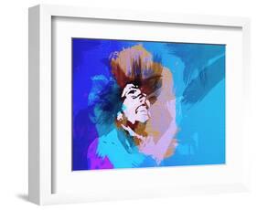 Legendary Bob Watercolor II-Olivia Morgan-Framed Art Print