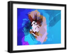 Legendary Bob Watercolor II-Olivia Morgan-Framed Art Print