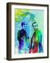 Legendary Boondock Saints Watercolor-Olivia Morgan-Framed Art Print