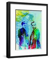 Legendary Boondock Saints Watercolor-Olivia Morgan-Framed Art Print