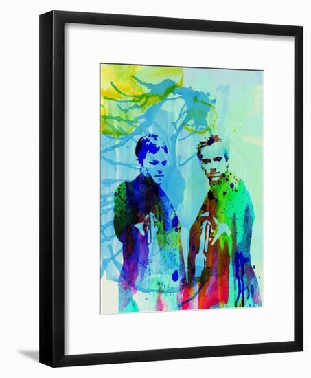 Legendary Boondock Saints Watercolor-Olivia Morgan-Framed Art Print