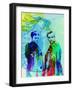 Legendary Boondock Saints Watercolor-Olivia Morgan-Framed Art Print