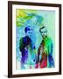 Legendary Boondock Saints Watercolor-Olivia Morgan-Framed Art Print