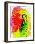 Legendary Bruce Watercolor-Olivia Morgan-Framed Art Print