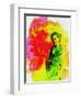 Legendary Bruce Watercolor-Olivia Morgan-Framed Art Print