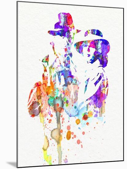 Legendary Casablanca Watercolor I-Olivia Morgan-Mounted Art Print