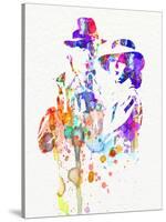 Legendary Casablanca Watercolor I-Olivia Morgan-Stretched Canvas