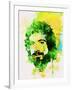 Legendary Cat Stevens Watercolor-Olivia Morgan-Framed Art Print