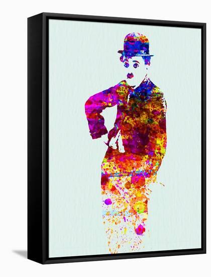 Legendary Charlie Watercolor-Olivia Morgan-Framed Stretched Canvas