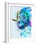 Legendary Che Watercolor-Olivia Morgan-Framed Art Print