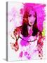 Legendary Cher Watercolor-Olivia Morgan-Stretched Canvas