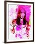 Legendary Cher Watercolor-Olivia Morgan-Framed Art Print