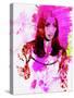 Legendary Cher Watercolor-Olivia Morgan-Stretched Canvas