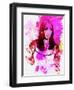 Legendary Cher Watercolor-Olivia Morgan-Framed Art Print