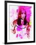 Legendary Cher Watercolor-Olivia Morgan-Framed Art Print